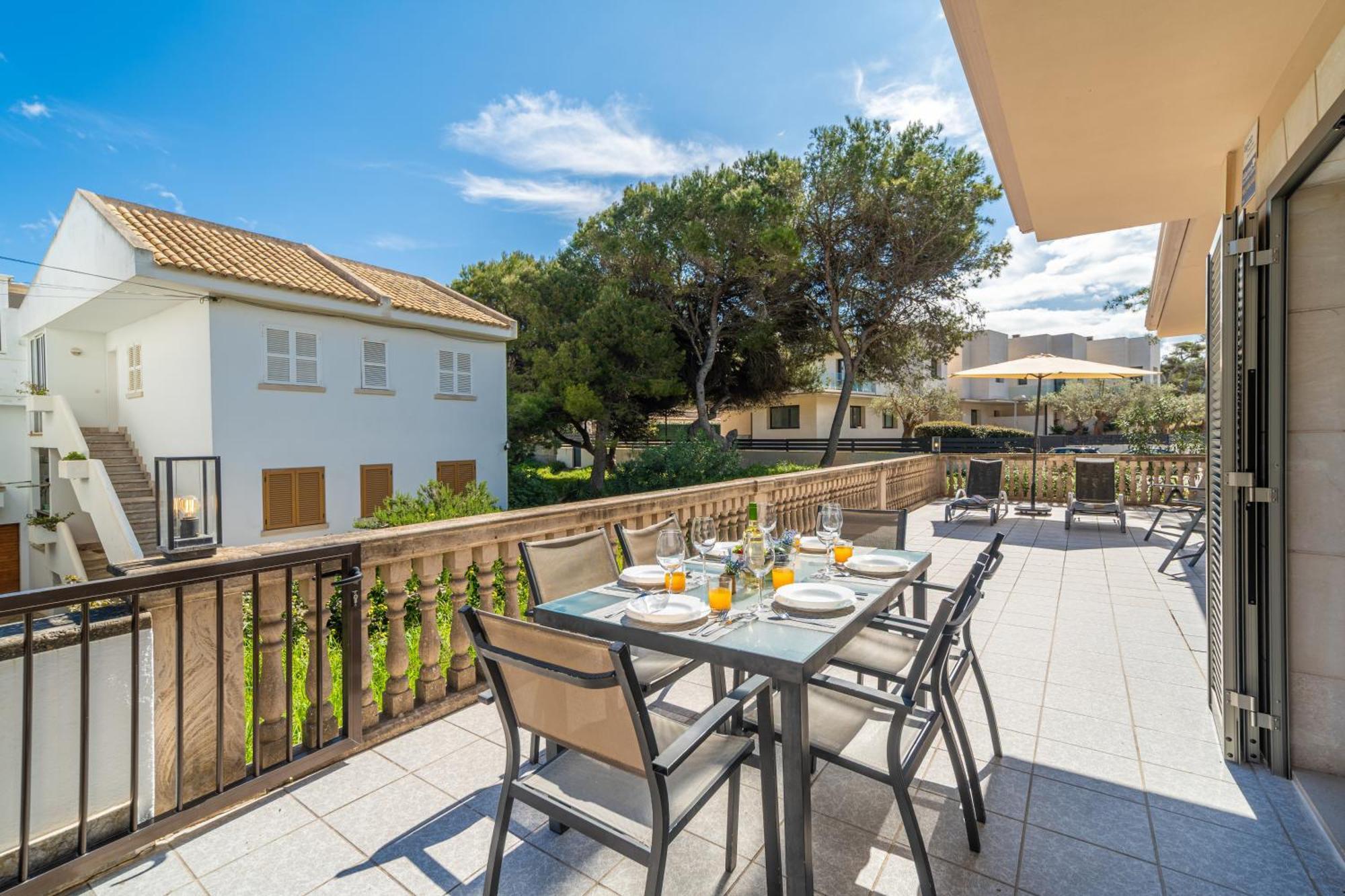 Villa Can Canta Natura Park House At Platja De Muro Beach Esterno foto