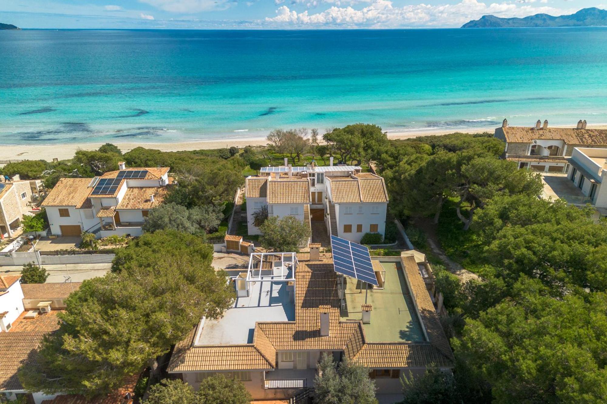 Villa Can Canta Natura Park House At Platja De Muro Beach Esterno foto