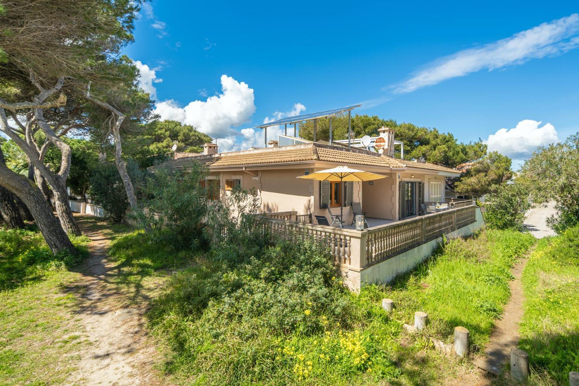 Villa Can Canta Natura Park House At Platja De Muro Beach Esterno foto